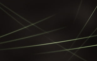 photo of green line lights